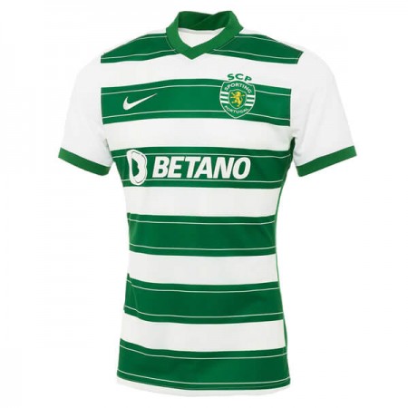 Billiga Fotbollströjor Sporting Clube de Portugal Hemma tröja 2021/22 Kortärmad